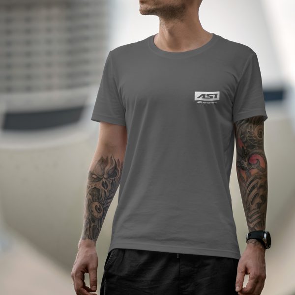 AS1 Shirt Charcoal Front